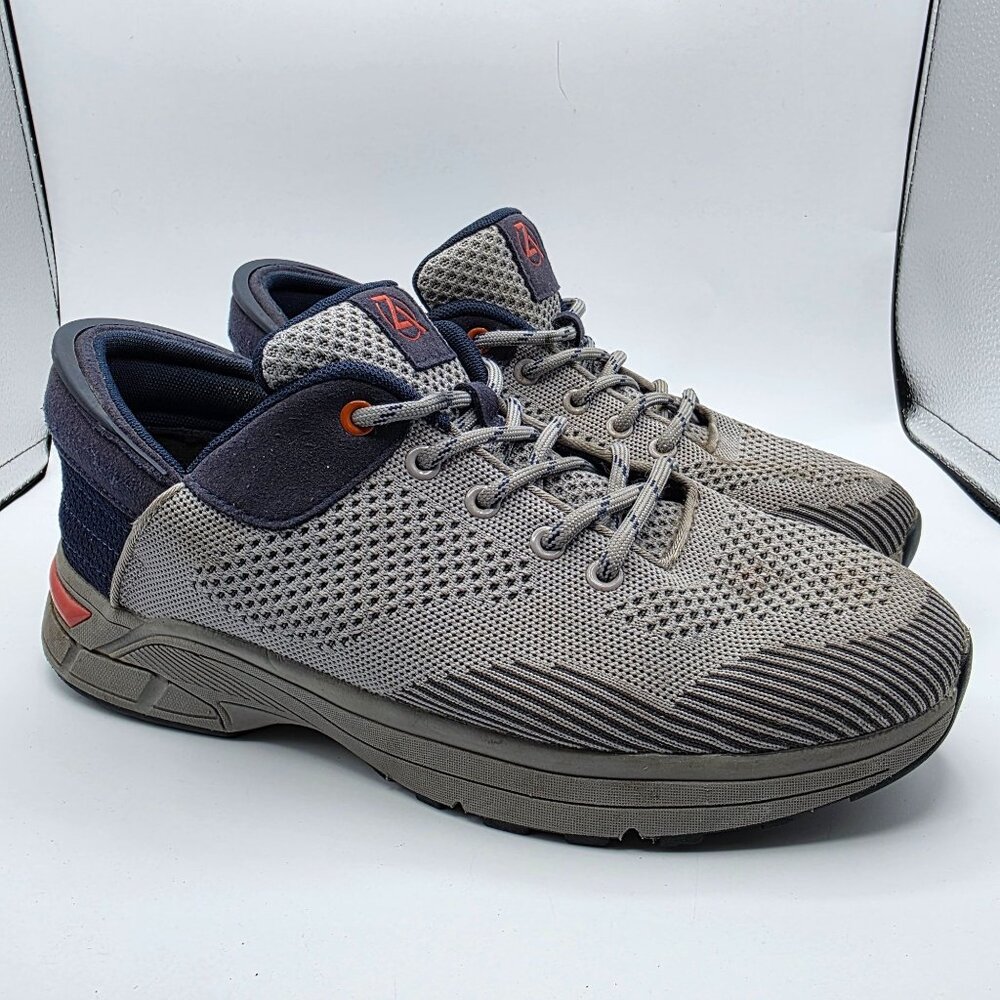 Zeba Hands Free Mens Size 11 Steel Onyx Gray Walking Shoes Casual Comfort